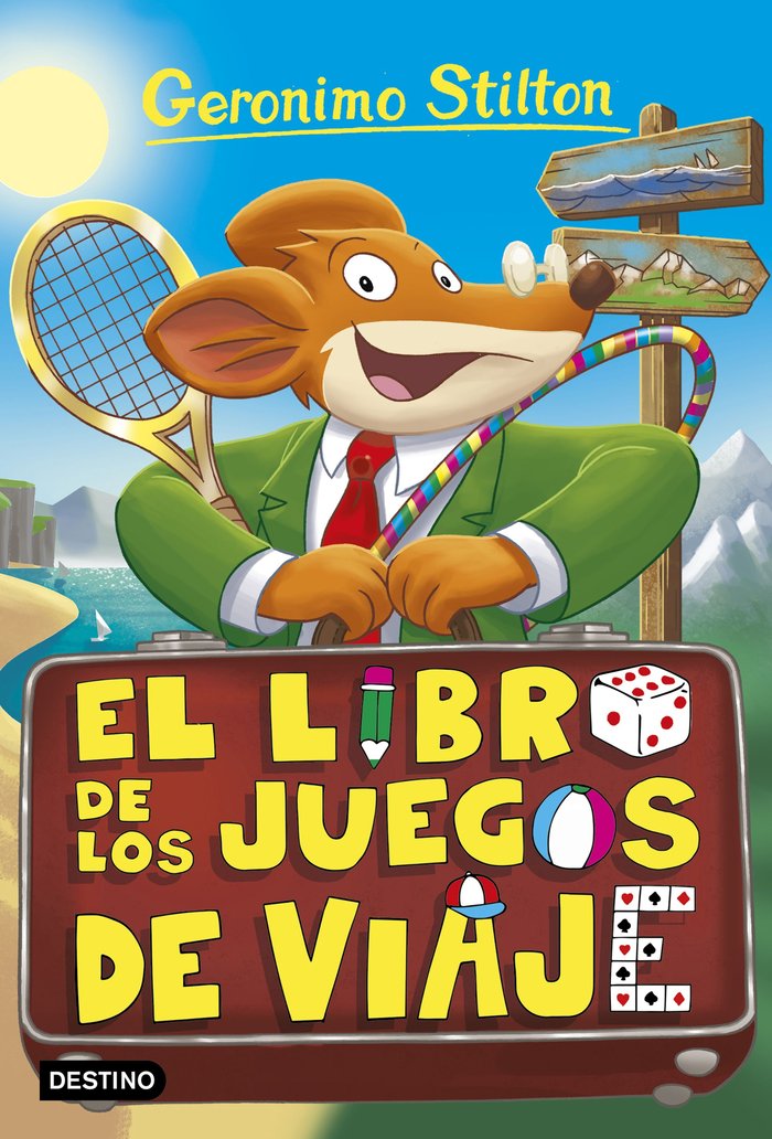 El libro de los juegos de viaje, de Stilton, Geronimo | portada del libro