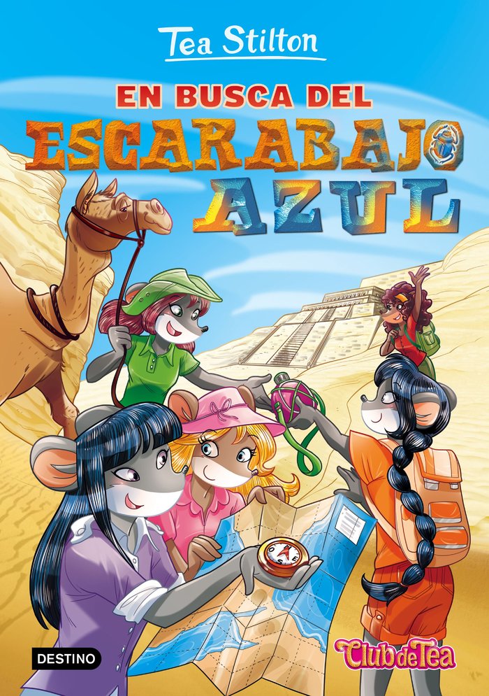 En busca del escarabajo azul, de Stilton, Tea | portada del libro