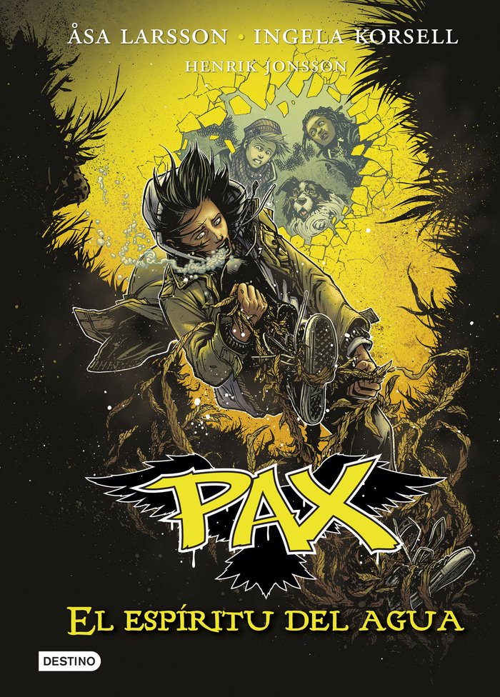 Pax. El espíritu del agua, de Larsson, Åsa | portada del libro