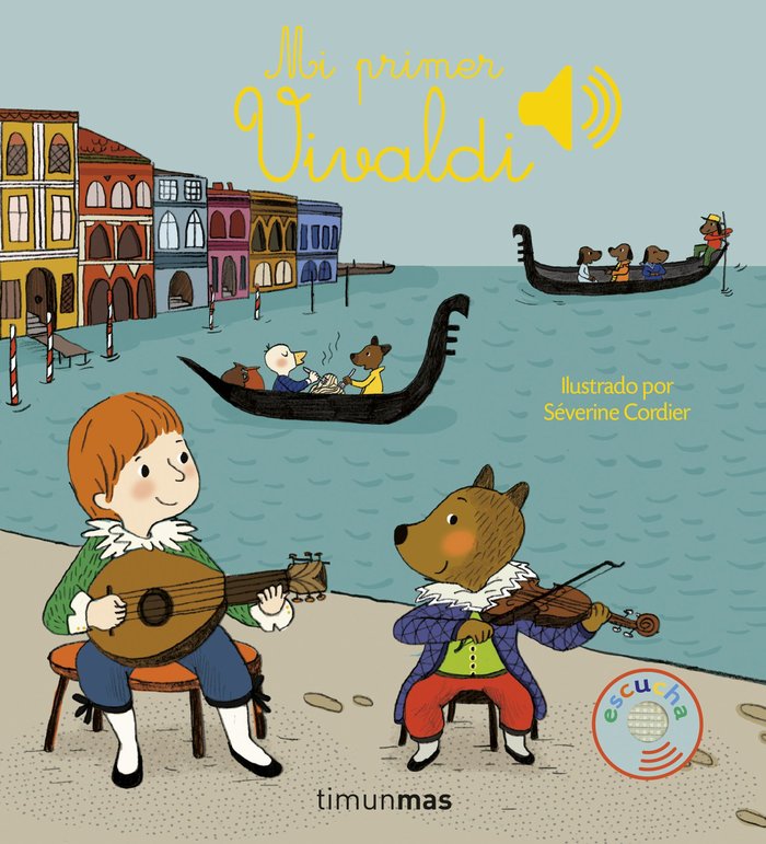 Mi primer Vivaldi, de Cordier, Severine | portada del libro