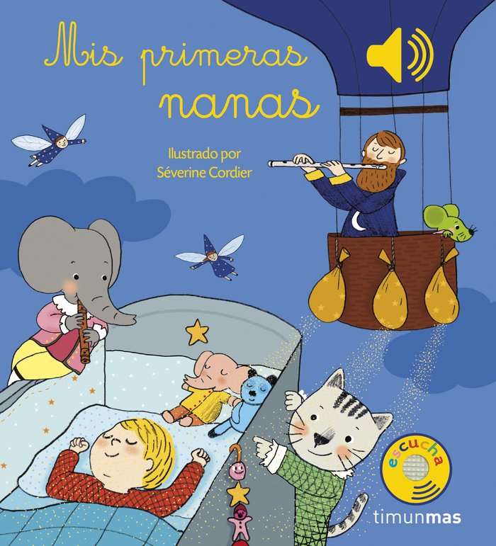 Mis primeras nanas, de Cordier, Severine | portada del libro