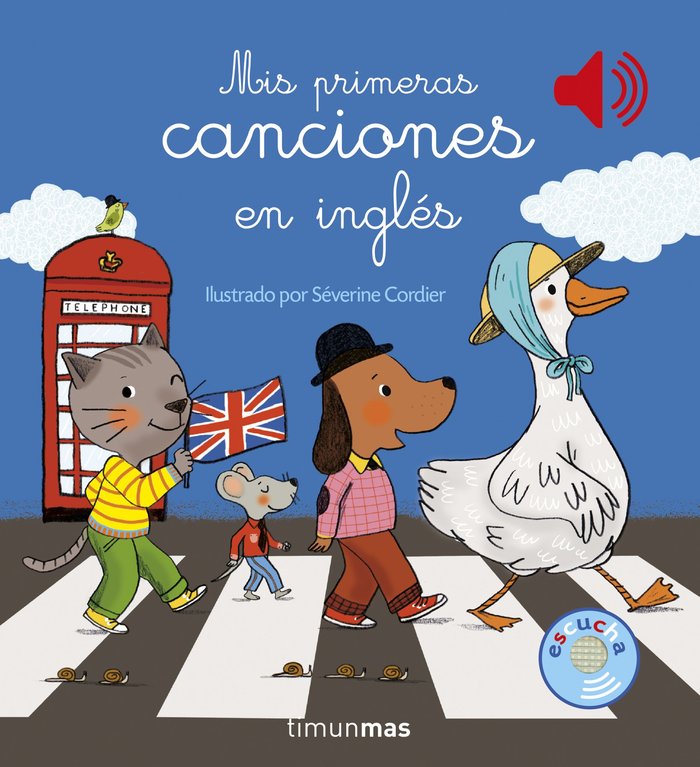 Mis primeras canciones en inglés, de Cordier, Severine | portada del libro