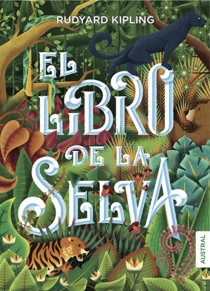El Libro de la Selva, de Kipling | portada del libro