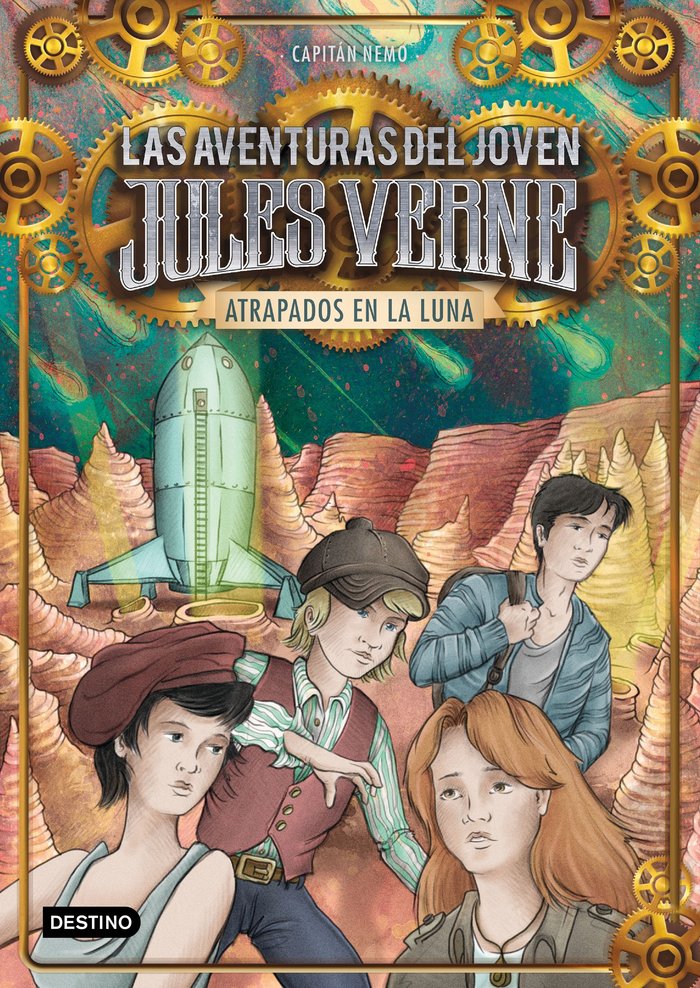 Atrapados en la luna, de Capitán Nemo | portada del libro