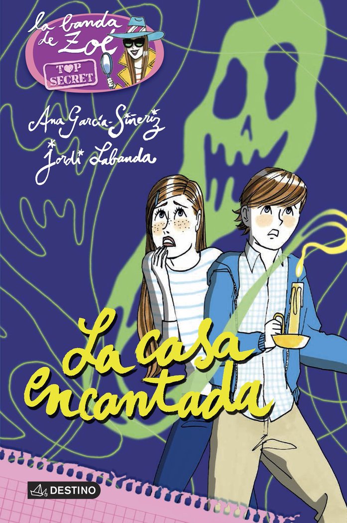 La casa encantada, de García-Siñeriz, Ana | portada del libro