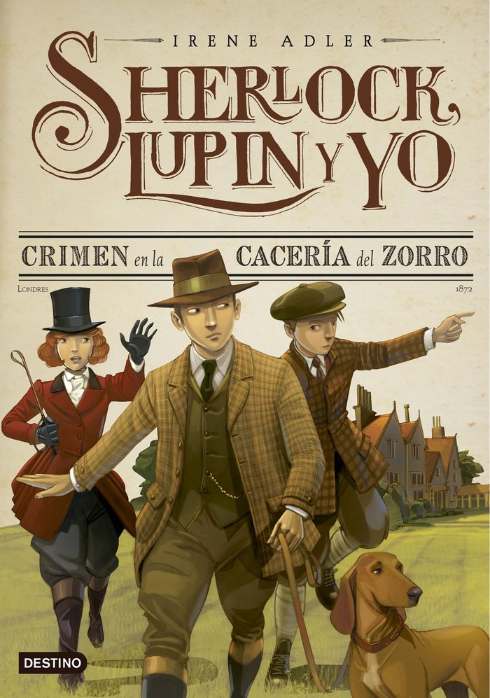 Crimen en la cacería del zorro, de Adler, Irene | portada del libro