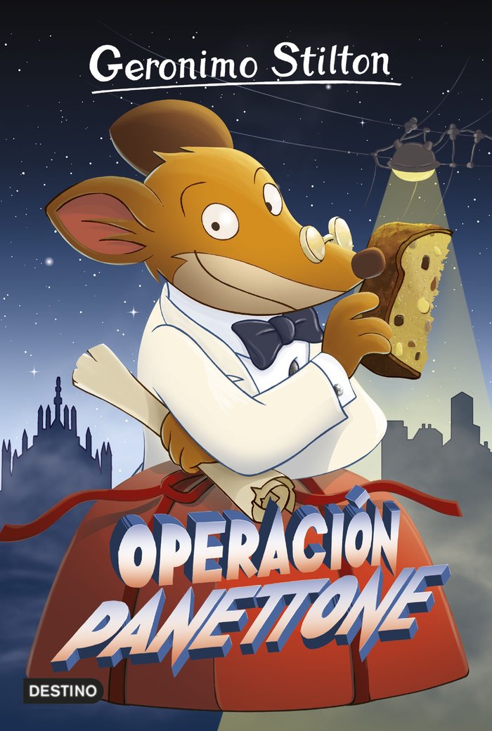 Operación Panettone, de Stilton, Geronimo | portada del libro