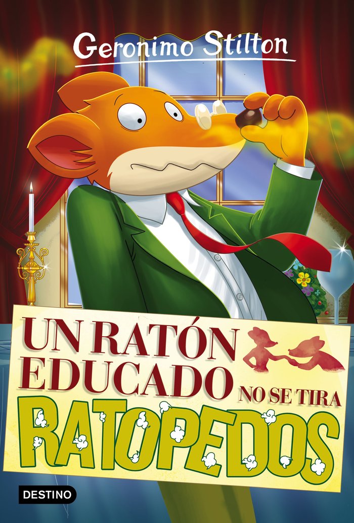 Un ratón educado no se tira ratopedos, de Stilton, Geronimo | portada del libro