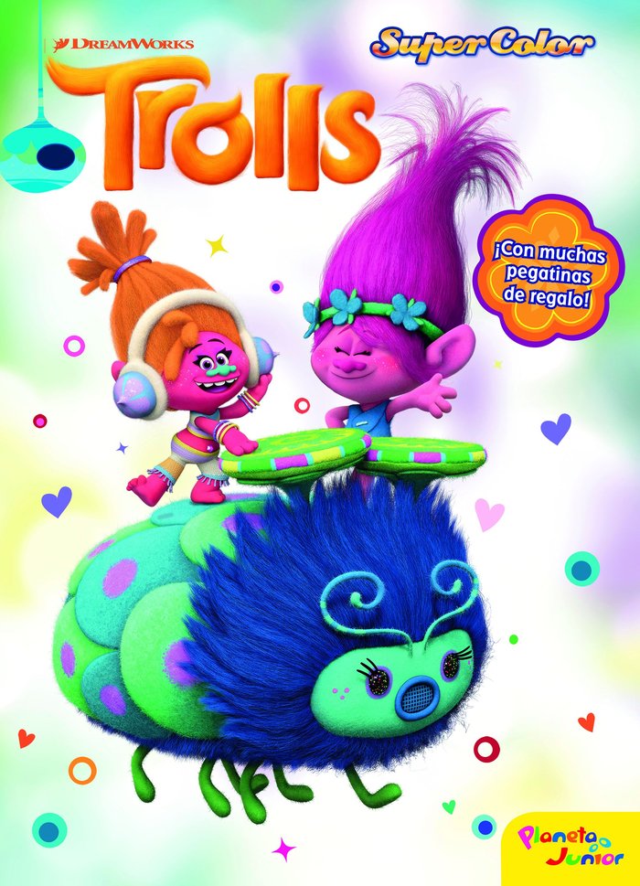 Trolls. Supercolor, de Dreamworks | portada del libro