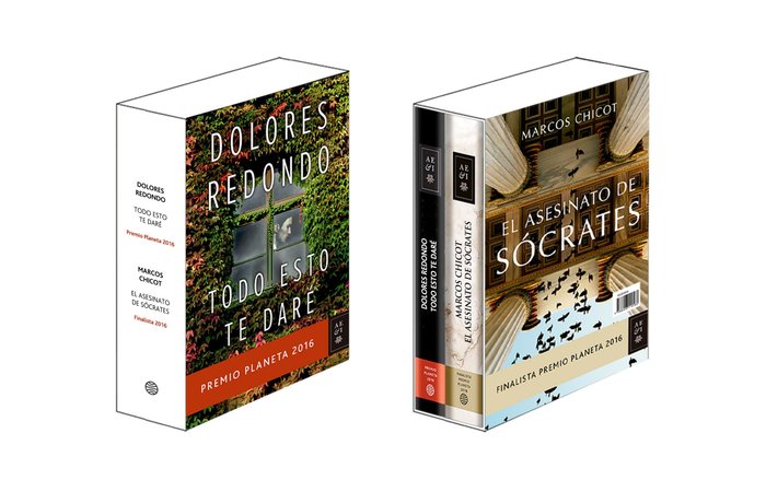 Estuche Premio Planeta 2016, de AA. VV. | portada del libro