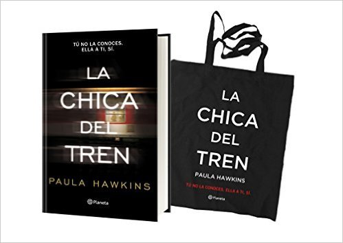 PACK NAVIDAD BOLSA LA CHICA DEL TREN, de HAWKINS | portada del libro