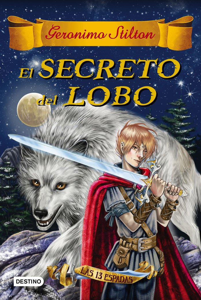 El secreto del lobo, de Stilton, Geronimo | portada del libro