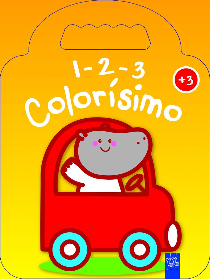 1-2-3 Colorísimo. +3 Rino, de YOYO | portada del libro