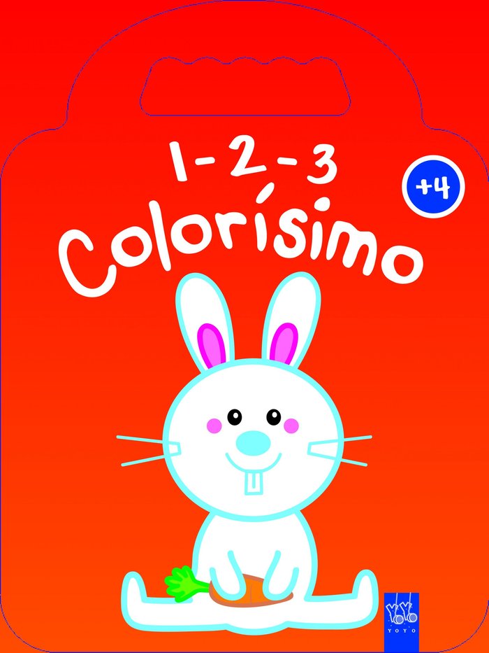 1-2-3 Colorísimo. +4 Liebre, de YOYO | portada del libro