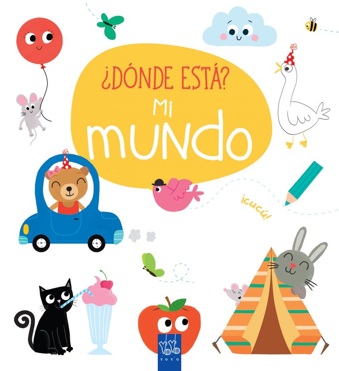 ¿Dónde está? Mi mundo, de YOYO | portada del libro