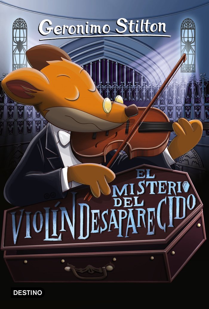 El misterio del violín desaparecido, de Stilton, Geronimo | portada del libro