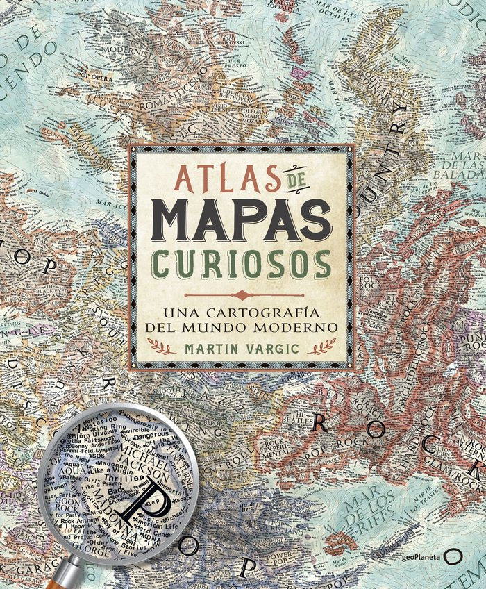 Atlas de mapas curiosos, de Vargic, Martin | portada del libro