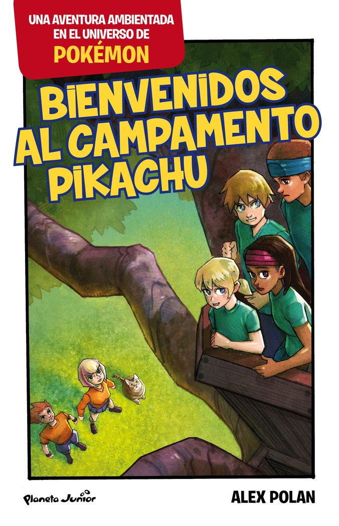 Bienvenidos al Campamento Pikachu, de Polan | portada del libro