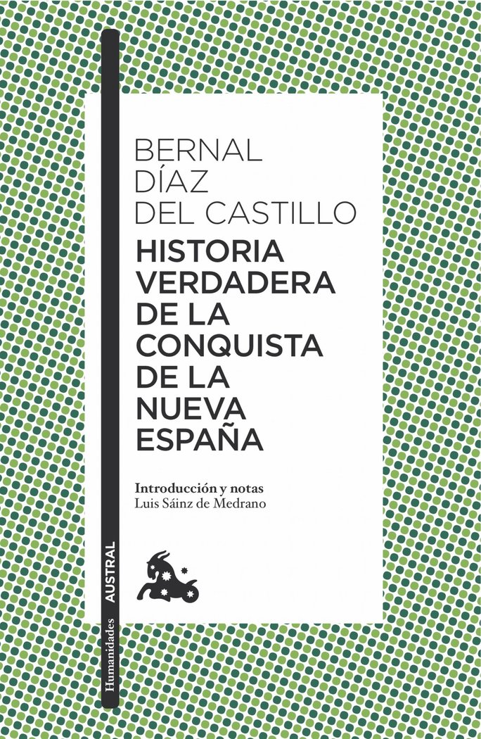 Historia verdadera de la conquista de la Nueva España, de Díaz del Castillo, Bernal | portada del libro