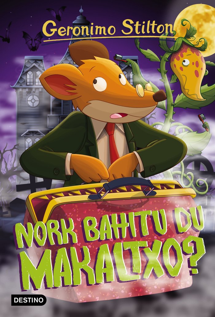 Nork bahitu du makaltxo?, de Stilton | portada del libro