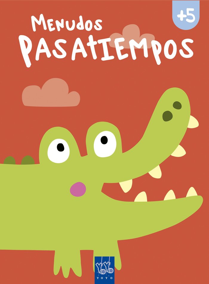Menudos pasatiempos +5, de YOYO | portada del libro