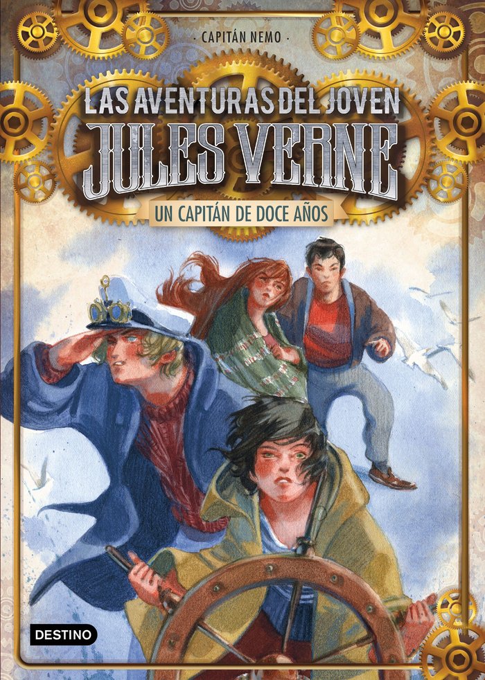 Un capitán de doce años, de Capitán Nemo | portada del libro