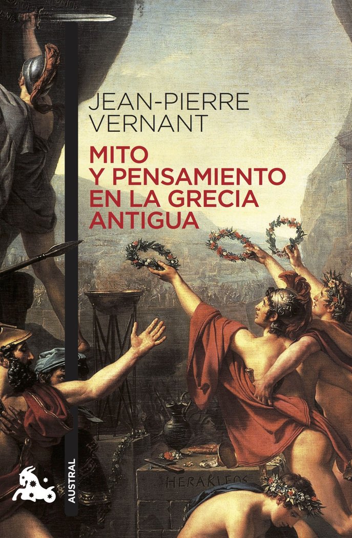 Mito y pensamiento en la Grecia antigua, de Vernant | portada del libro