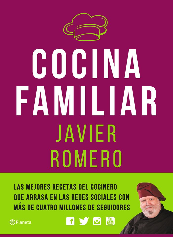 Cocina familiar, de Romero, Javier | portada del libro
