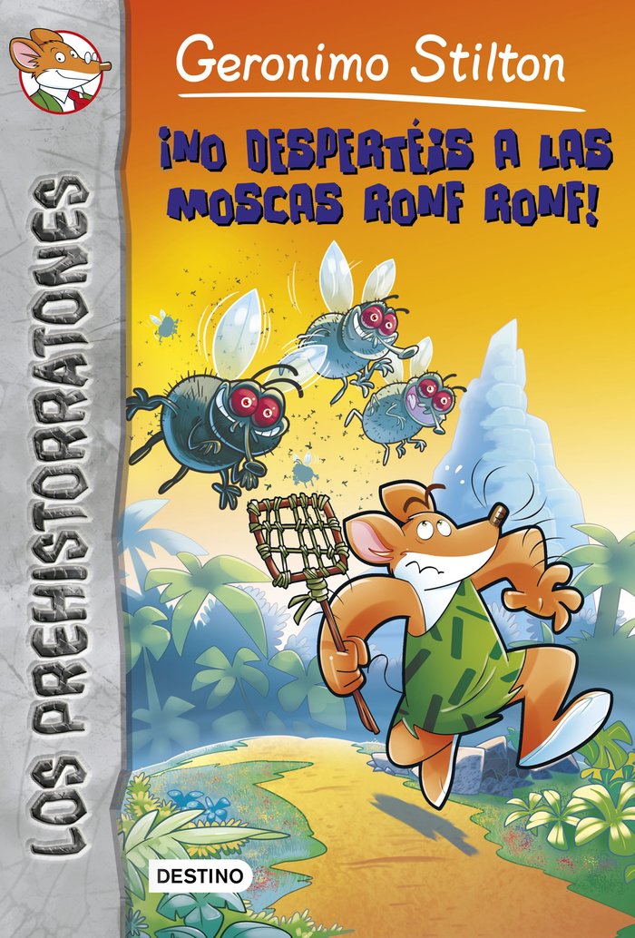 ¡No despertéis a las moscas Ronf Ronf!, de Stilton, Geronimo | portada del libro
