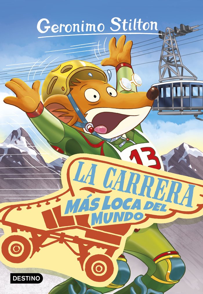 La carrera más loca del mundo, de Stilton, Geronimo | portada del libro
