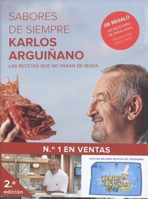 Pack Sabores de siempre, de Arguiñano | portada del libro