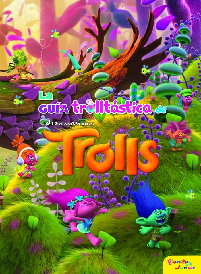 Trolls. La guía trolltástica de Trolls, de Dreamworks | portada del libro