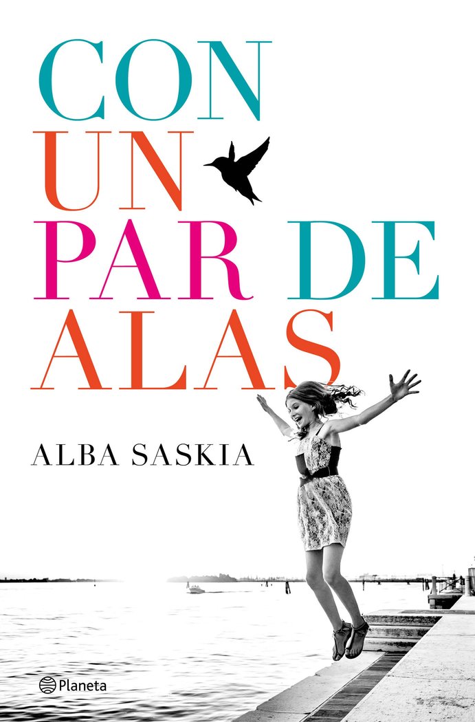 Con un par de alas, de Alba Saskia | portada del libro