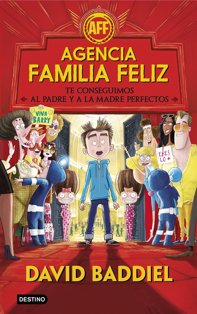Agencia Familia Feliz, de Baddiel, David | portada del libro