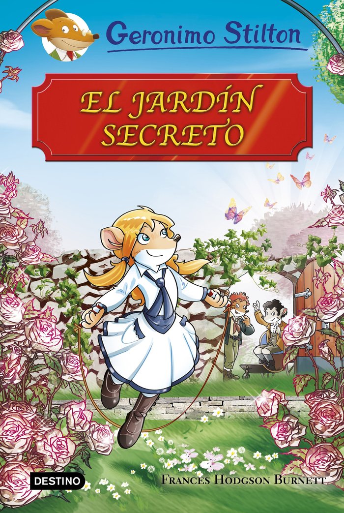 El jardín secreto, de Stilton, Geronimo | portada del libro