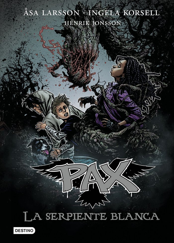 Pax. La serpiente blanca, de Larsson, Åsa | portada del libro