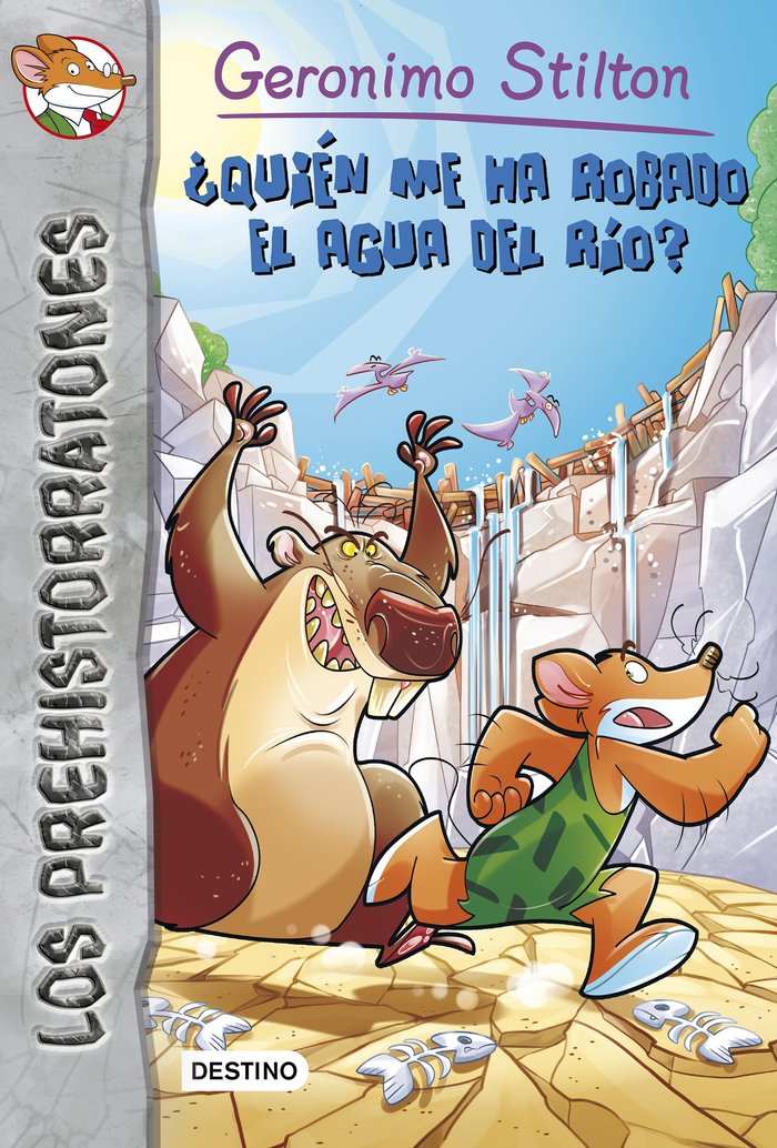 ¿Quién me ha robado el agua del río?, de Stilton, Geronimo | portada del libro