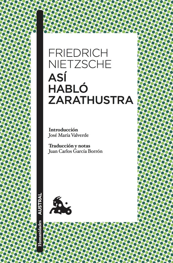 Así habló Zarathustra, de Nietzsche, Friedrich | portada del libro
