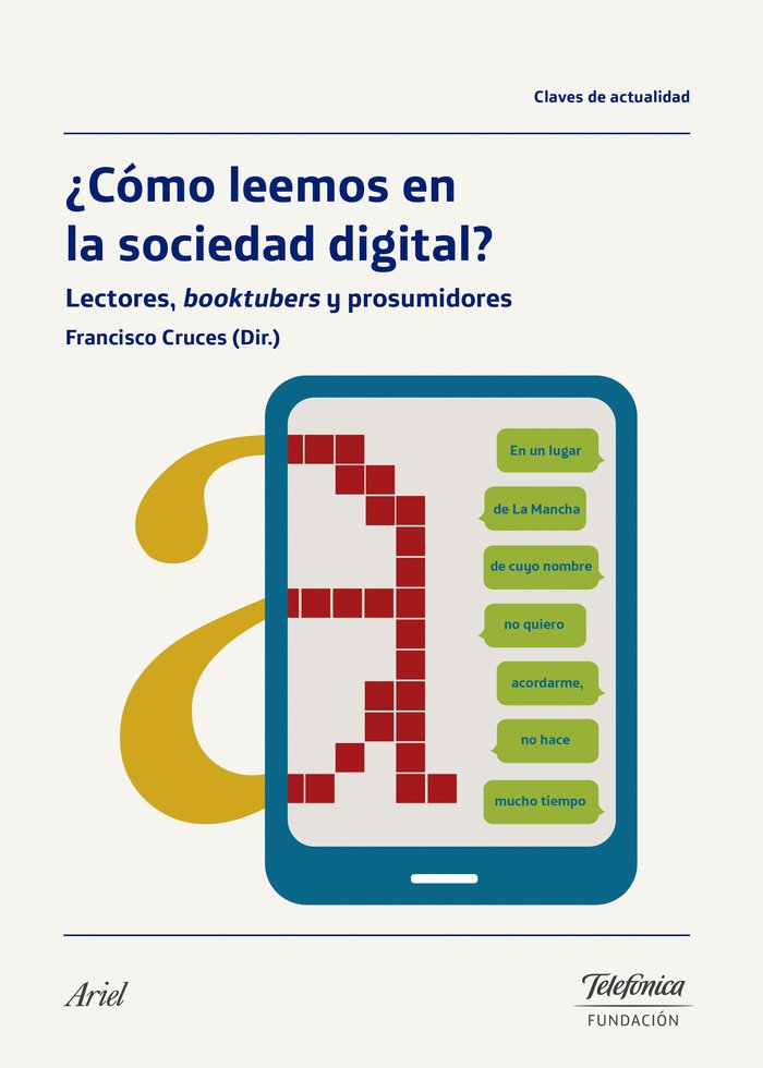 ¿Cómo leemos en la sociedad digital?, de Cruces Villalobos, Francisco | portada del libro
