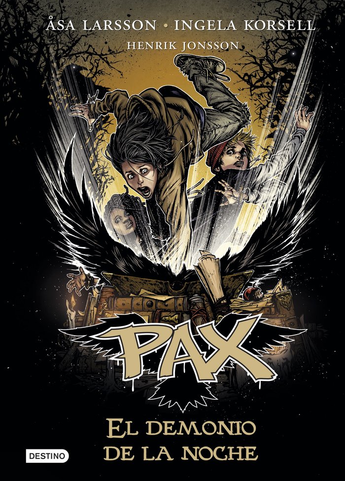 Pax. El demonio de la noche, de Larsson, Åsa | portada del libro