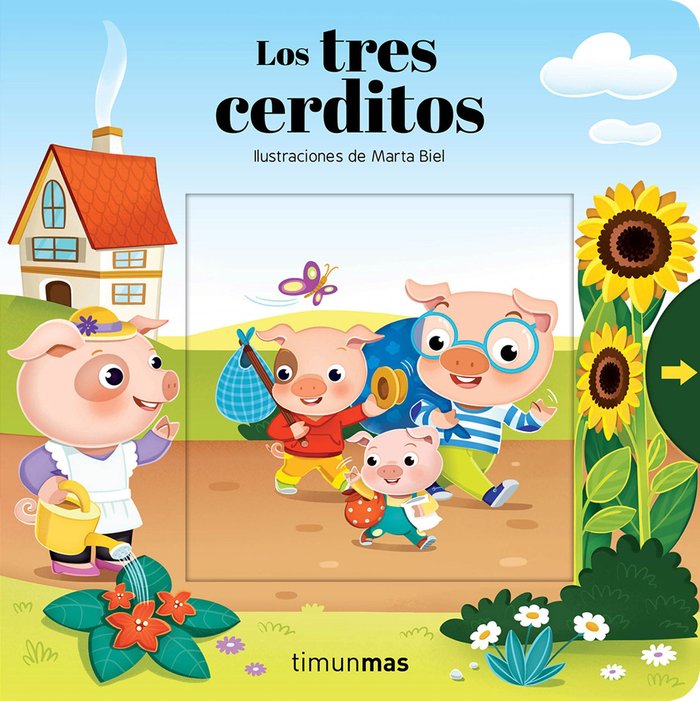 Los tres cerditos, de AA. VV. | portada del libro
