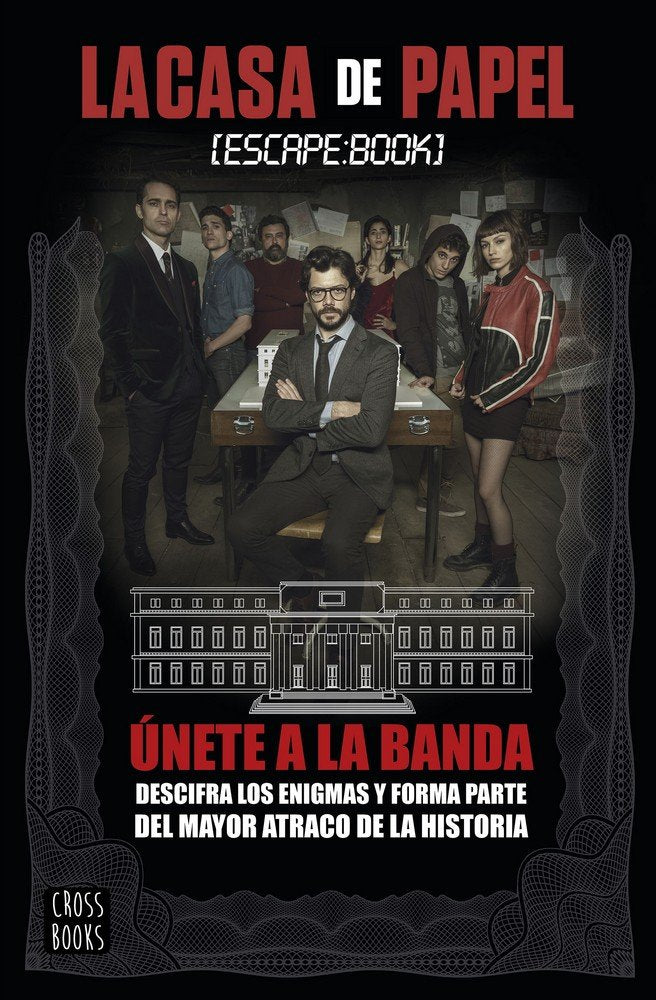La casa de papel. Escape book, de ATRESMEDIA | portada del libro