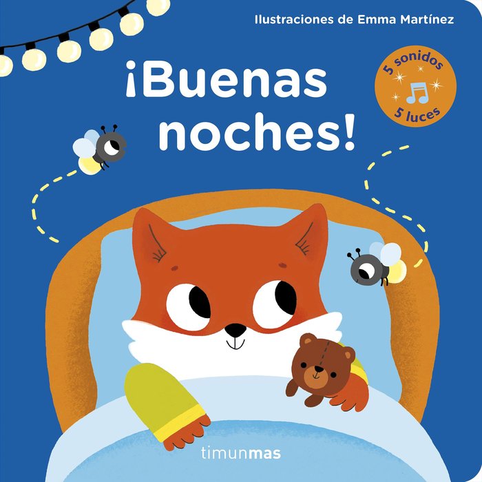 ¡Buenas noches! Libro con luces y sonidos, de Martínez | portada del libro