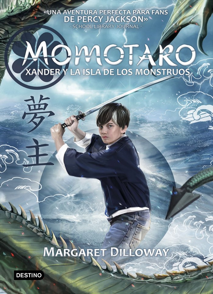 Momotaro. Xander y la isla de los monstruos, de Dilloway, Margaret | portada del libro