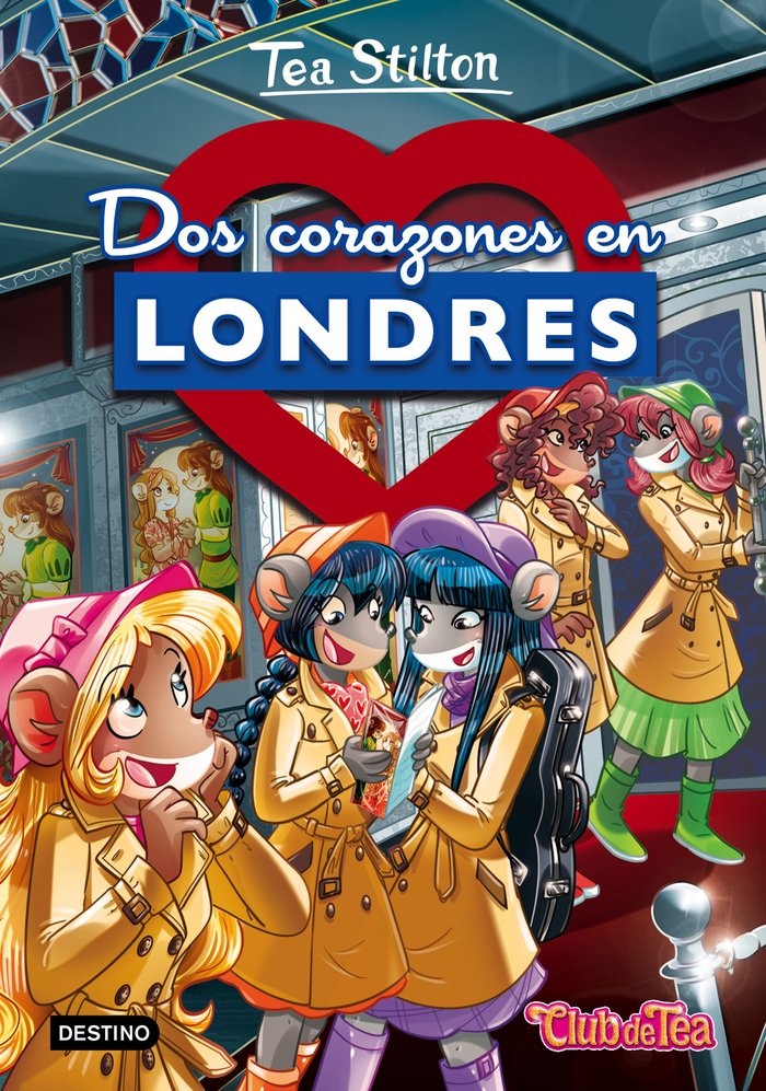 Dos corazones en Londres, de Stilton, Tea | portada del libro