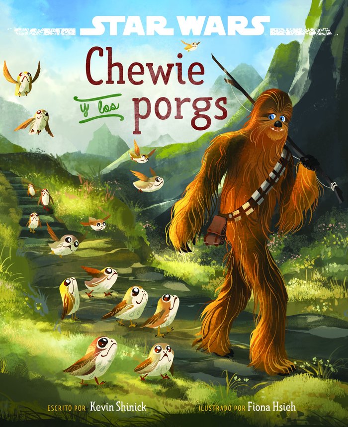 Star Wars. Los últimos Jedi. Chewie y los porgs, de Star Wars | portada del libro