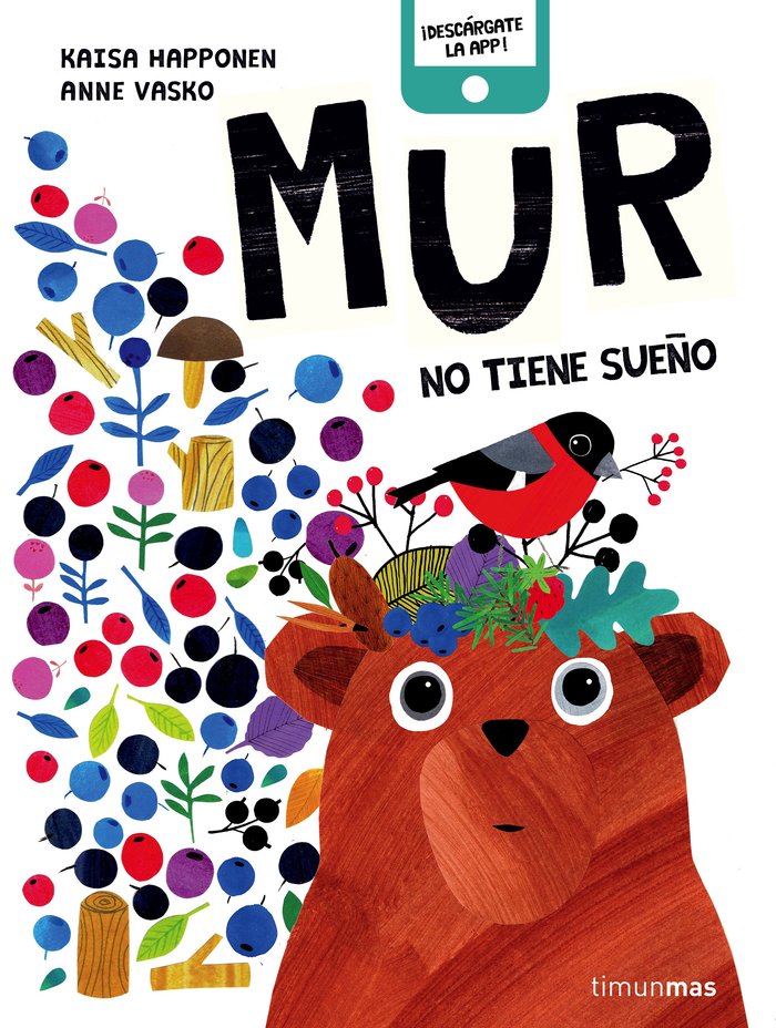 Mur no tiene sueño, de Vasko, Anne | portada del libro
