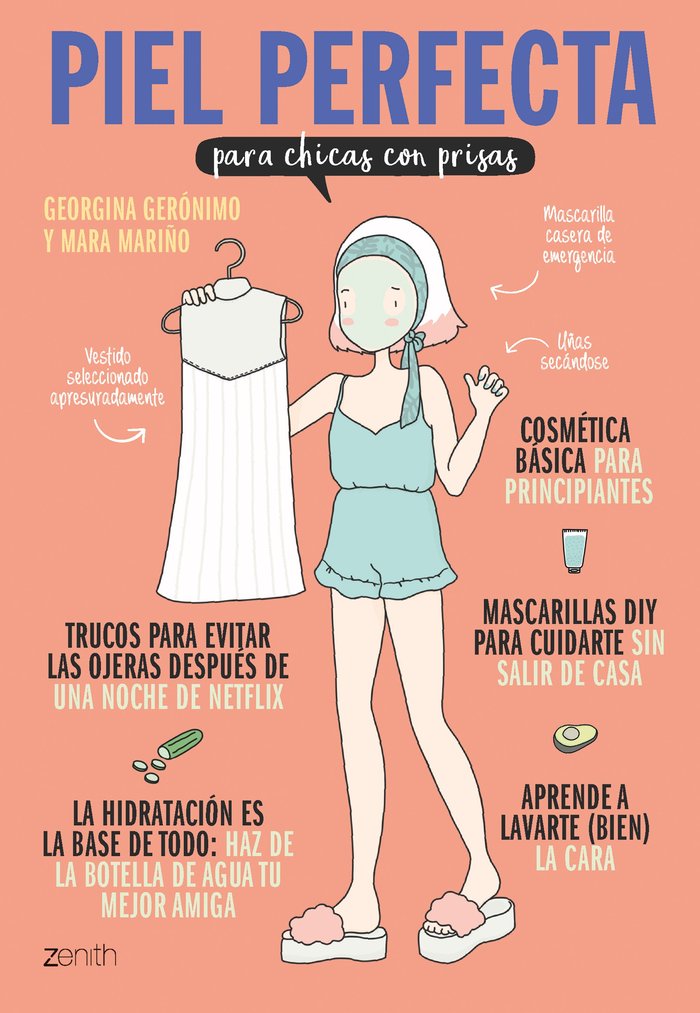 Piel perfecta para chicas con prisas, de Gerónimo, Georgina | portada del libro