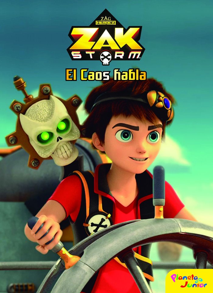 Zak Storm. El Caos habla, de Zak Storm | portada del libro