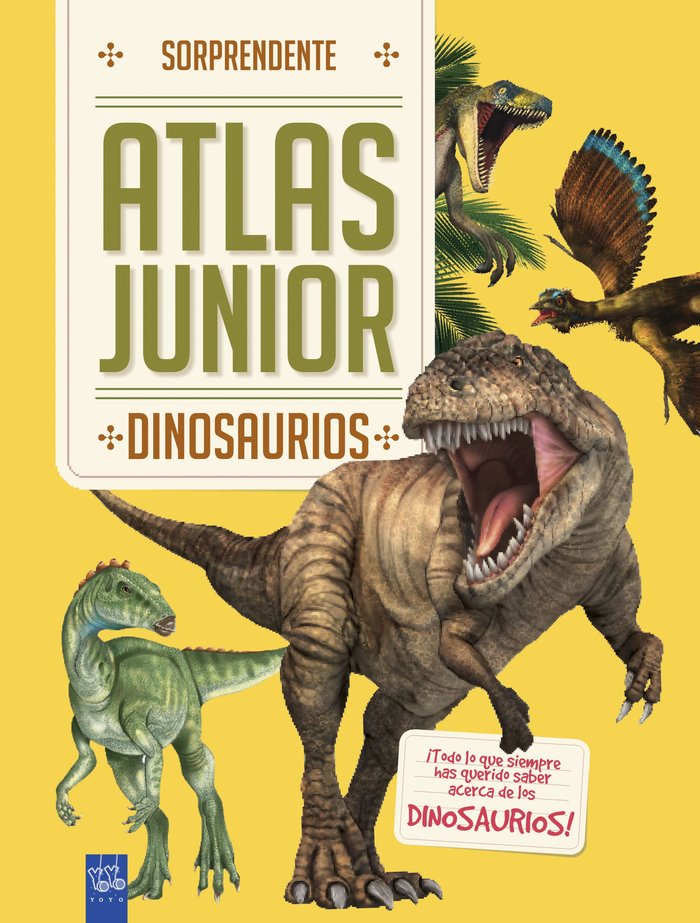 Dinosaurios, de YOYO | portada del libro